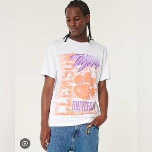 Men's tshirt 
Relaxed Clemson University Tigers Graphic